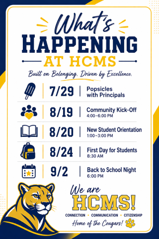 What's Happening at HCMS